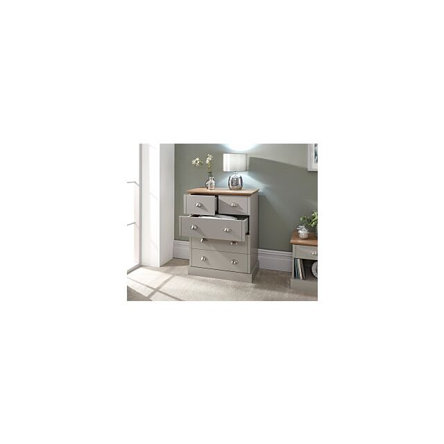 GFW KEN5DCGRY KENDAL 2 + 3 DRAWER CHEST GREY