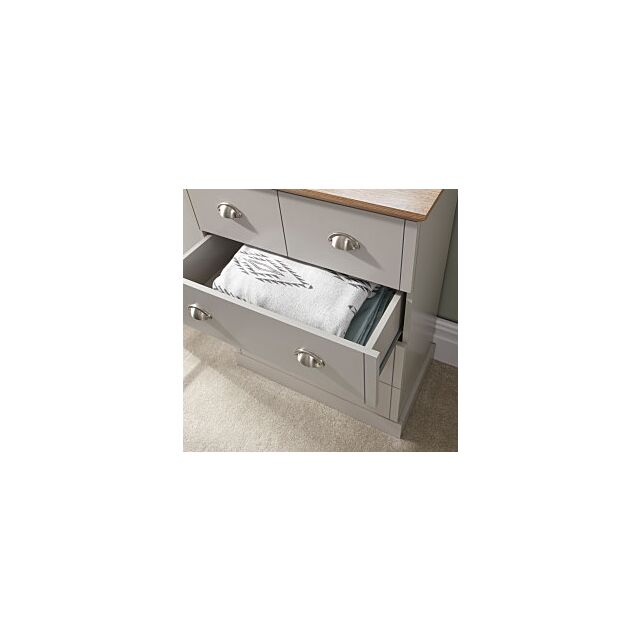 GFW KEN5DCGRY KENDAL 2 + 3 DRAWER CHEST GREY