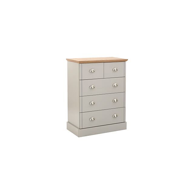 GFW KEN5DCGRY KENDAL 2 + 3 DRAWER CHEST GREY