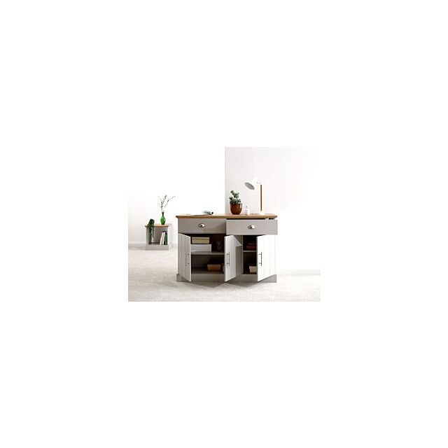 GFW KENSBLGRY KENDAL LARGE SIDEBOARD GREY