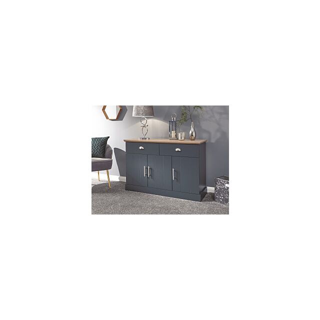 GFW KENSBLSBL KENDAL LARGE SIDEBOARD SLATE BLUE