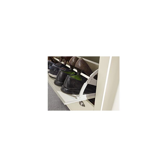 GFW LAN3TSCRM LANCASTER 2DR 1DRW SHOE CABINET CREAM