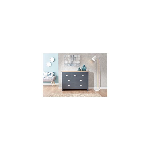 GFW LAN7DCBLU LANCASTER MERCHANTS CHEST SLATE BLUE