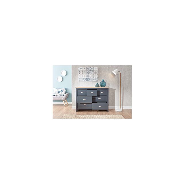 GFW LAN7DCBLU LANCASTER MERCHANTS CHEST SLATE BLUE