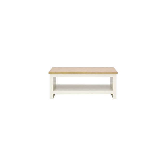 GFW LANCTSCRM LANCASTER COFFEE TABLE WITH SHELF CREAM