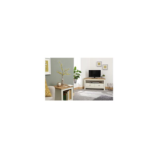 GFW LANCTVCRM LANCASTER CORNER TV UNIT CREAM