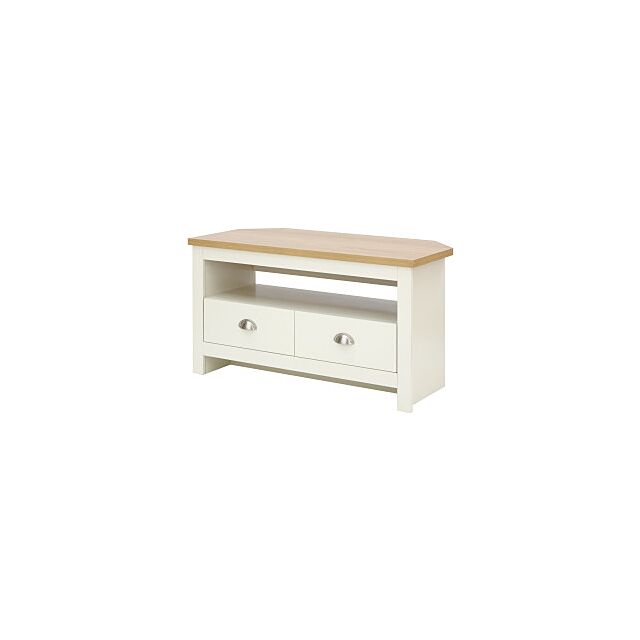 GFW LANCTVCRM LANCASTER CORNER TV UNIT CREAM
