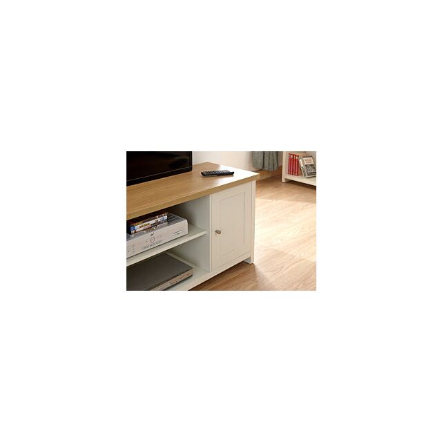 GFW LANLTVCRM LANCASTER LARGE TV CABINET CREAM