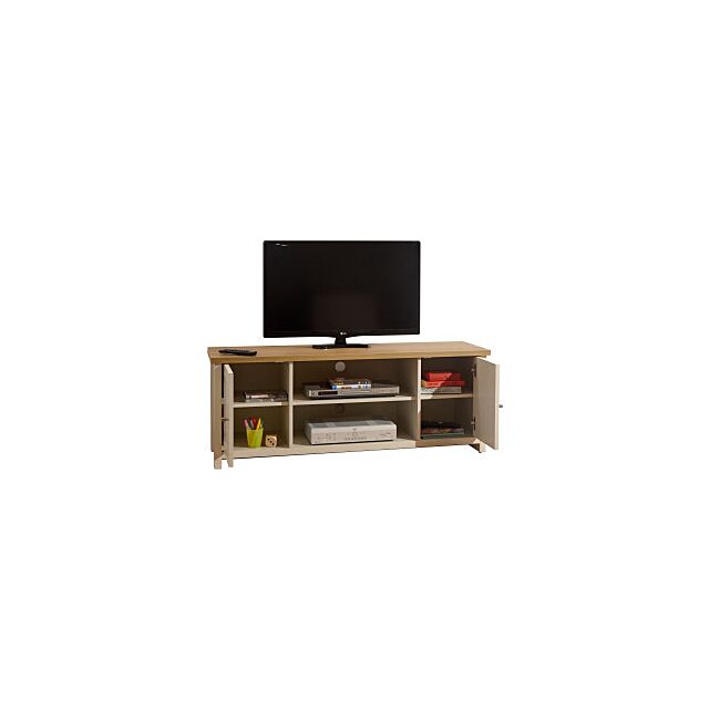 GFW LANLTVCRM LANCASTER LARGE TV CABINET CREAM