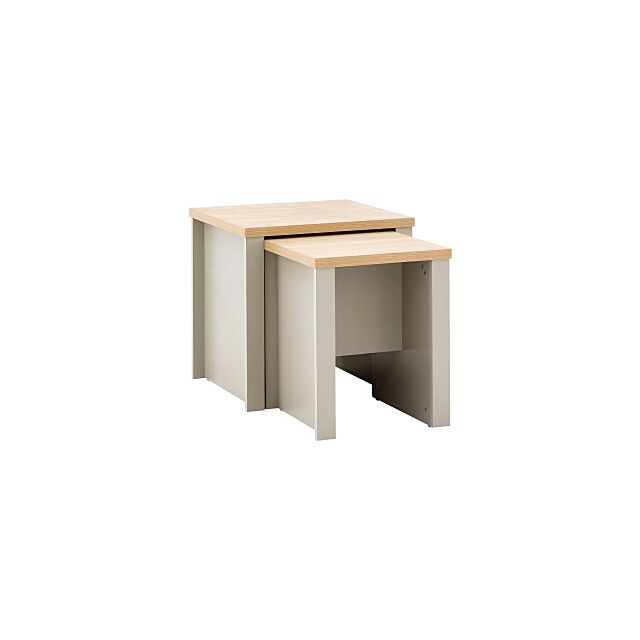 GFW LANNSTGRY LANCASTER NESTING TABLES GREY