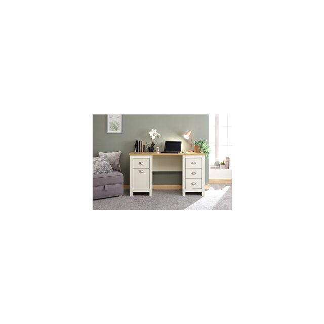 GFW LANSTDCRM LANCASTER STUDY DESK CREAM
