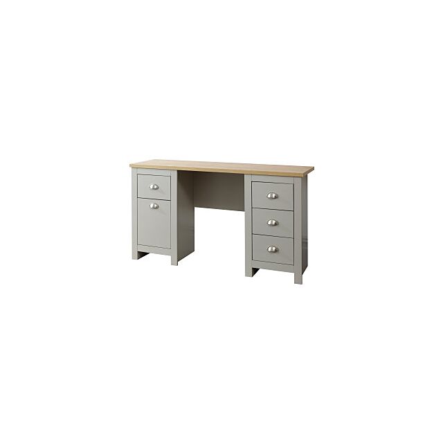 GFW LANSTDGRY LANCASTER STUDY DESK GREY