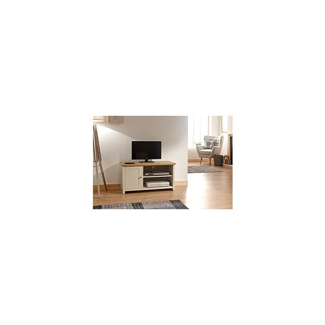 GFW LANSTVCRM LANCASTER SMALL TV CABINET CREAM