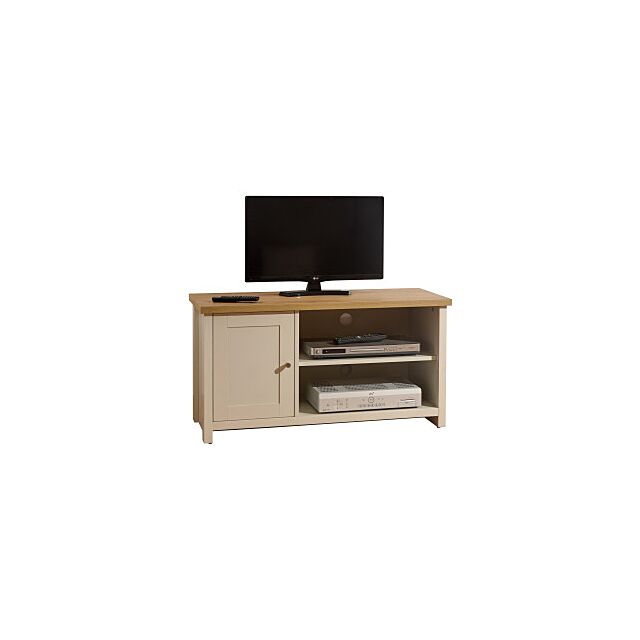 GFW LANSTVCRM LANCASTER SMALL TV CABINET CREAM