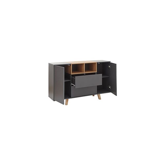 GFW MDNSIDGRY MODENA SIDEBOARD CONSOLE GREY