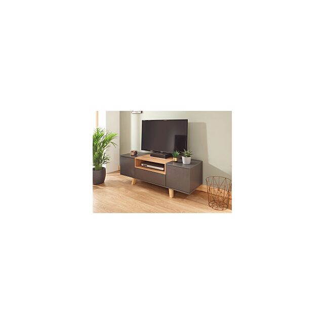 GFW MDNTVUGRY MODENA TV UNIT GREY