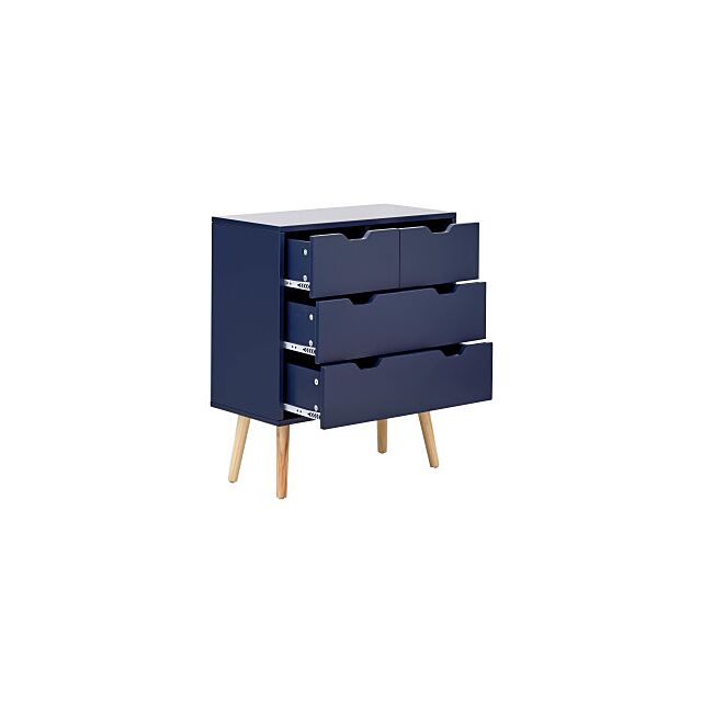 GFW NBG22CNSB NYBORG 2+2 DRAWER CHEST NIGHTSHADOW BLUE