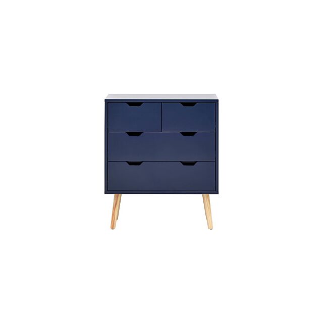 GFW NBG22CNSB NYBORG 2+2 DRAWER CHEST NIGHTSHADOW BLUE