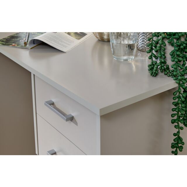 GFW PAN2SDGRY PANAMA 2 DRAWER DESK GREY