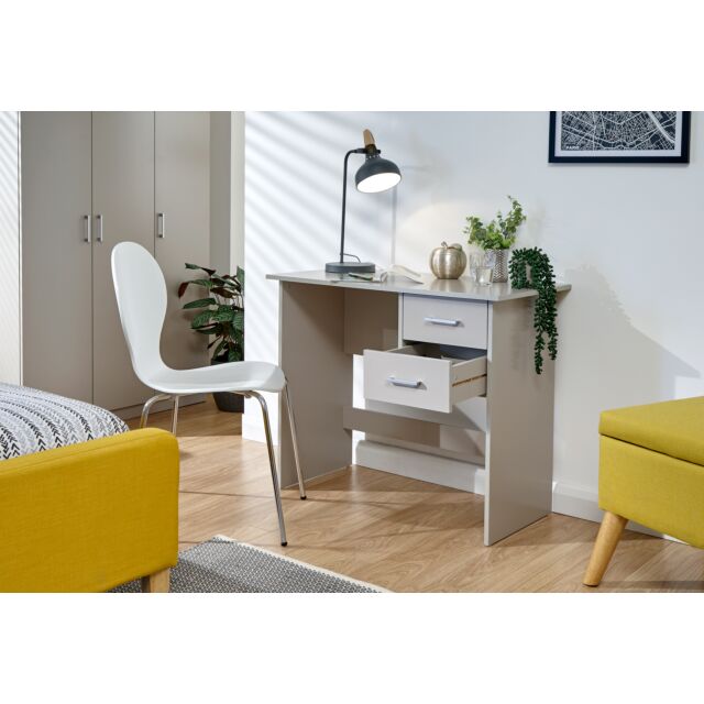 GFW PAN2SDGRY PANAMA 2 DRAWER DESK GREY