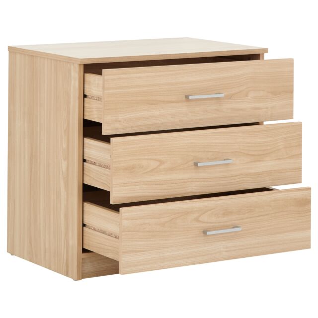 GFW PAN3PCOAK PANAMA 3PCE BEDROOM SET OAK