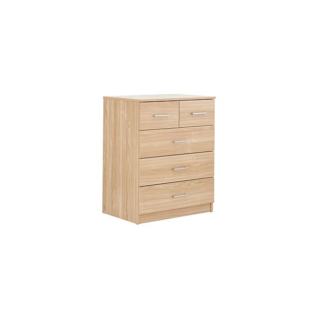 GFW PAN4PCOAK PANAMA 4PCE BEDROOM SET OAK