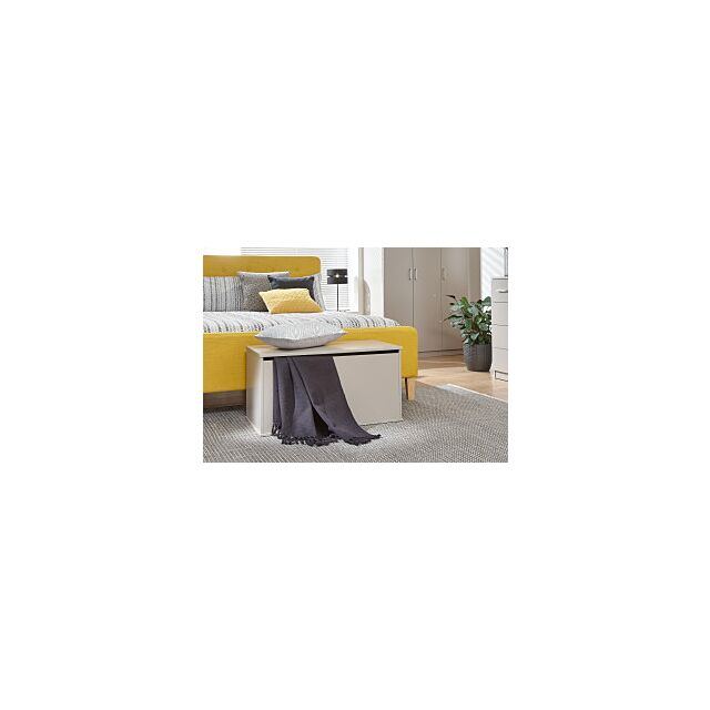 GFW PANOSBGRY PANAMA OTTOMAN STORAGE BOX GREY
