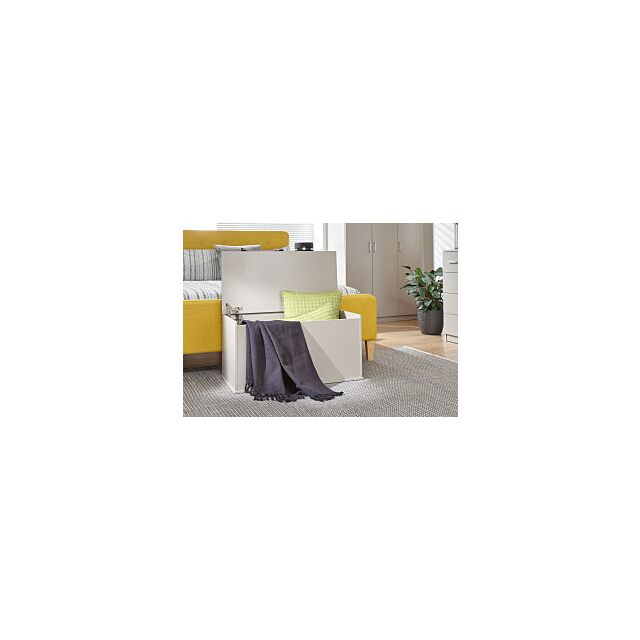 GFW PANOSBGRY PANAMA OTTOMAN STORAGE BOX GREY