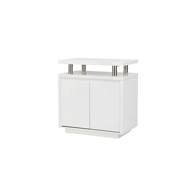 GFW POLSIDWHT POLAR HIGH GLOSS LED SIDEBOARD WHITE