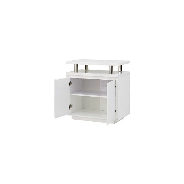 GFW POLSIDWHT POLAR HIGH GLOSS LED SIDEBOARD WHITE