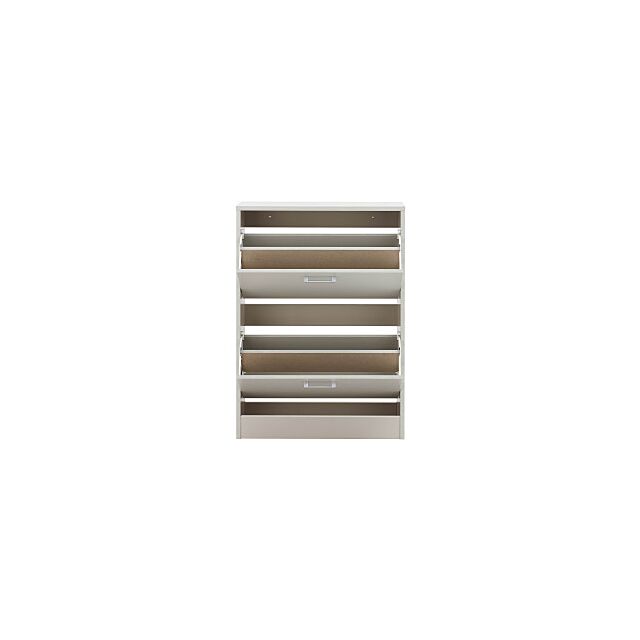 GFW STG2TSGRY STIRLING TWO TIER SHOE CABINET GREY