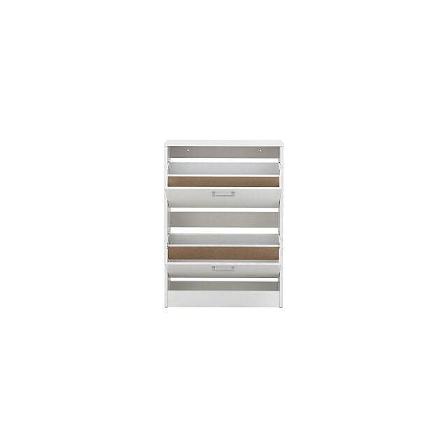 GFW STG2TSWHT STIRLING TWO TIER SHOE CABINET WHITE