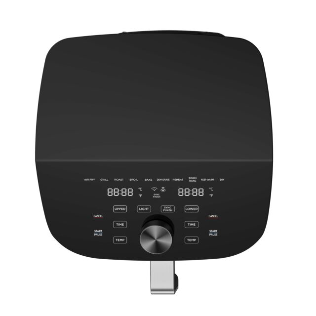 Midea MAF112B0BPKW Duel Basket Air Fryer