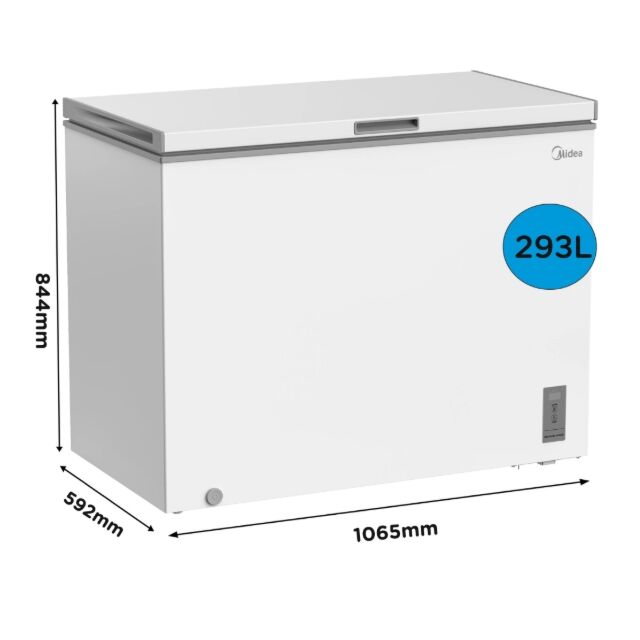 Midea MDRC411FZE01 293l Chest Freezer