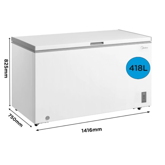 Midea MDRC564FZE01 418l Chest Freezer
