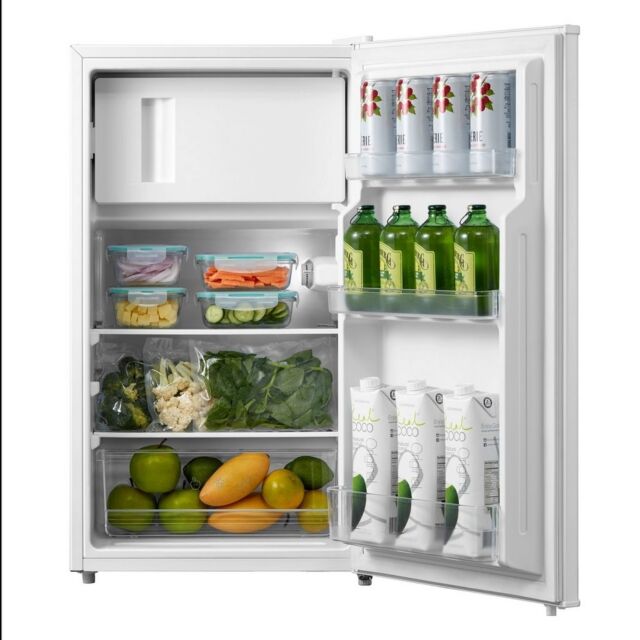Midea MDRD125FGF01 47.5Cm Undercounter Ice Box Fridge - White
