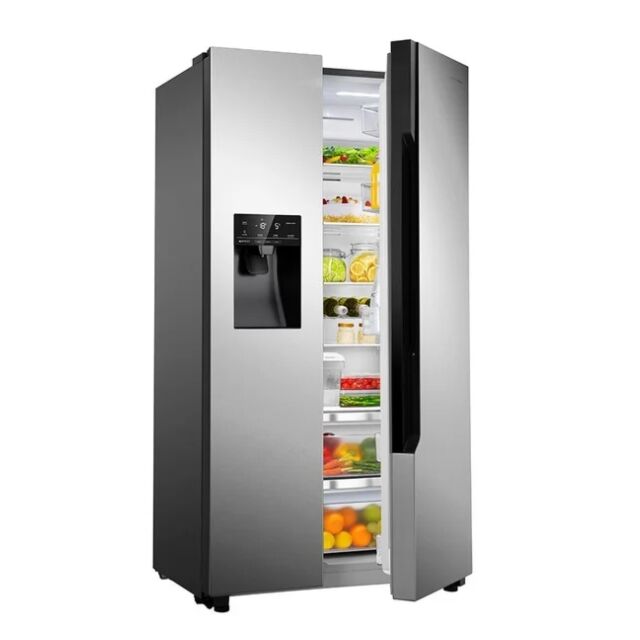 Teknix THSBS1791PLUX American Style Frideg Freezer Plumbed Ice And Water