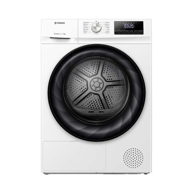 Teknix TKHP9HW 9Kg Heatpump Tumble Dryer