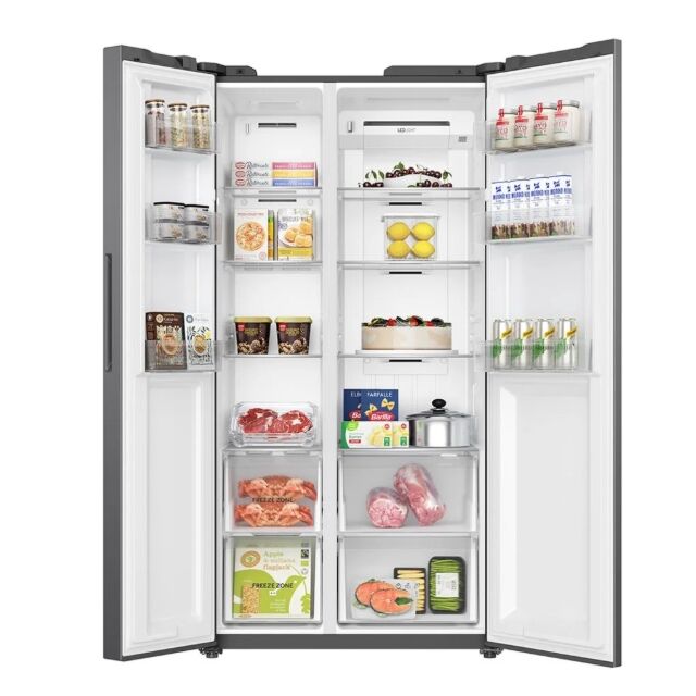 Teknix TX2SBS1791PBIX 90Cm American Style Fridge Freezer