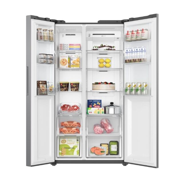 Teknix TX2SBS1791PS American Style Fridge Freezer