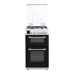 Montpellier MDOG50LW 50cm Double Gas Cooker in White