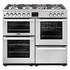 Belling  Cookcentre 100DF PSS 100cm Dual Fuel Range Cooker