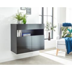 GFW GALSIDBLK GALICIA SIDEBOARD WITH LED BLACK